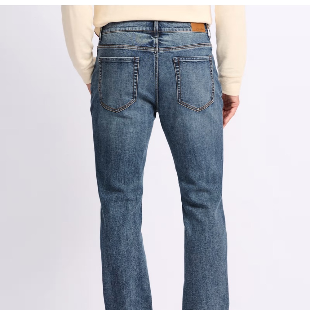 Classic Blue Straight Leg Jeans